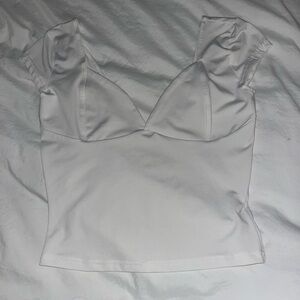 white going out top (not see through)